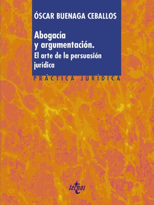 cover image of Abogacía y argumentación